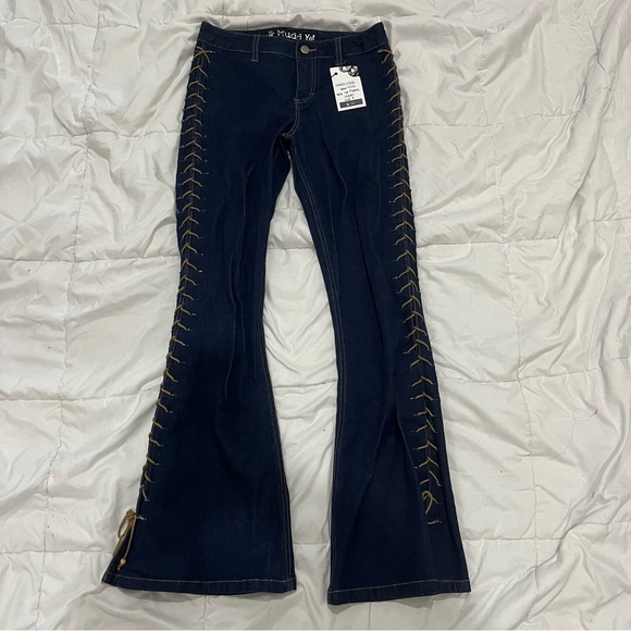 mudd lace up jeans - Picture 1 of 2